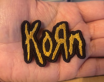 Korn Patch |MINI Korn Embroidered Back Patch