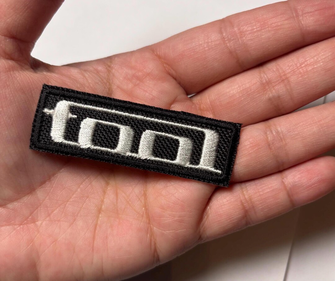 Tool Band Patch *MINI* Embroidered Iron-on/sew-on - Etsy
