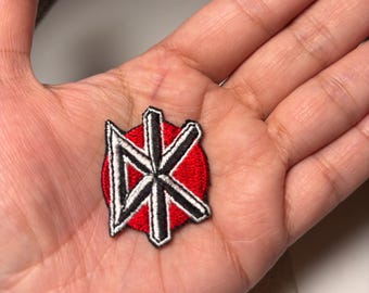 Dead Kennedys Mini Patch| Embroidered Punk Patch Iron or Sew on