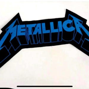 Metallica Patch Metallica Back Patch Embroidered 3D Logo