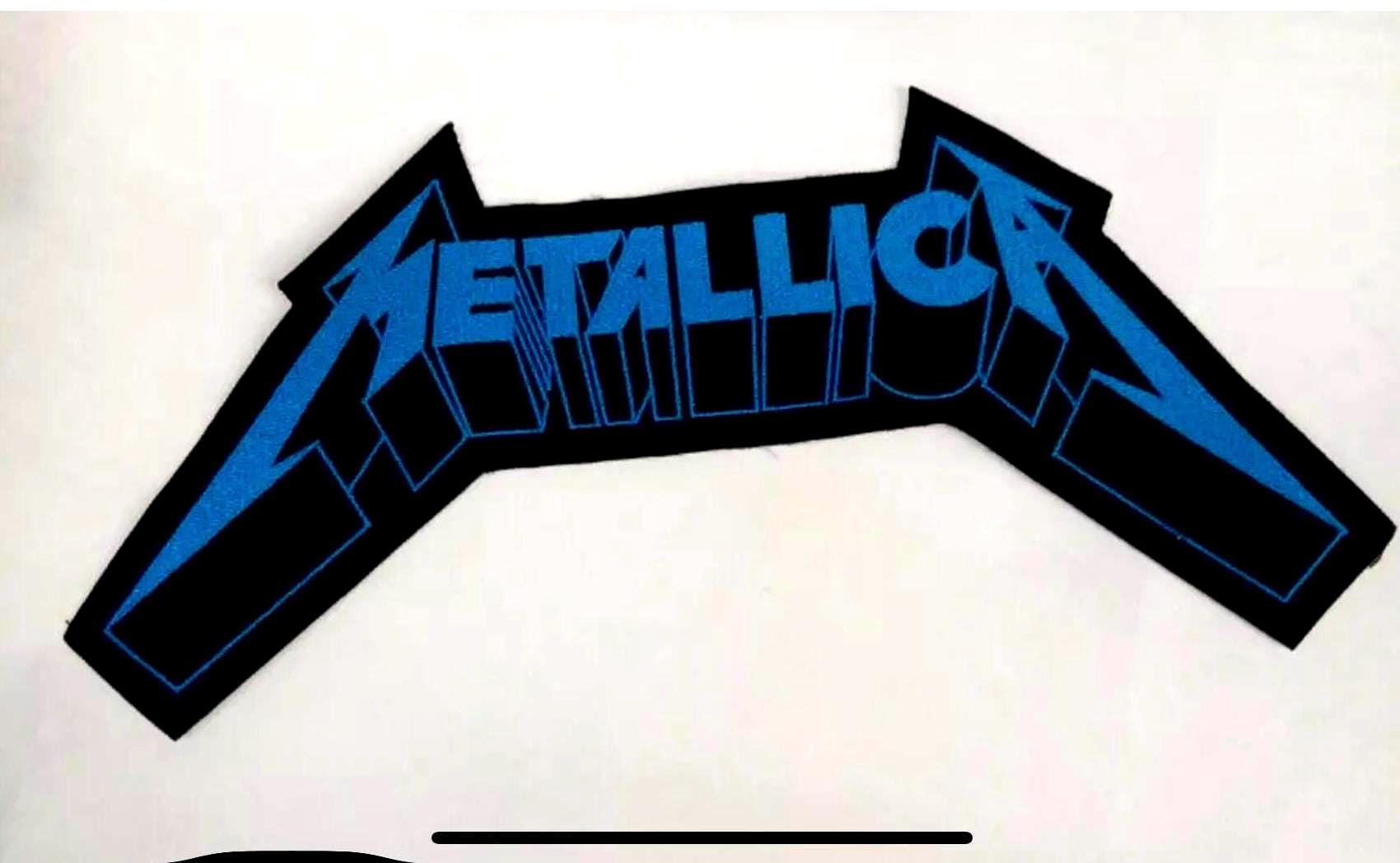 Armardi Metallica Logo Aufnäher - 6,3x12,2cm Band Patch Für Kleidung