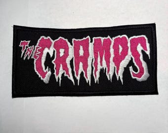 ザ・クランプス パッチ 刺繍 縫い付けまたはアイロン接着