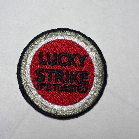 90s LUCKY STRIKE デビル ビリヤード ボックスロゴ　USA製 DEAD STOCK 90s L.S./M.F.T. LUCKY STRIKE MEANS FINE TOBACCO