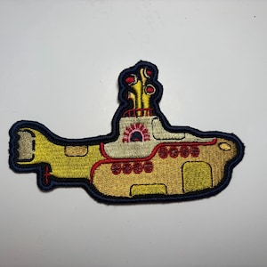 Patch brodé inspiré des Beatles personnalisé à repasser ou à coudre