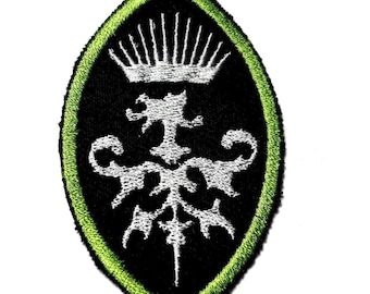 Eyehategod パッチ：刺繍入りアイロン接着アップリケ