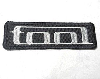 Tool Band Embroidered Patch - Iron On / Sew On - 90s Metal