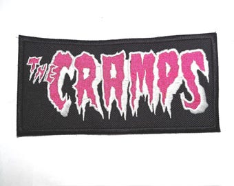 The Cramps Patch Embroidered Sew on or Iron on