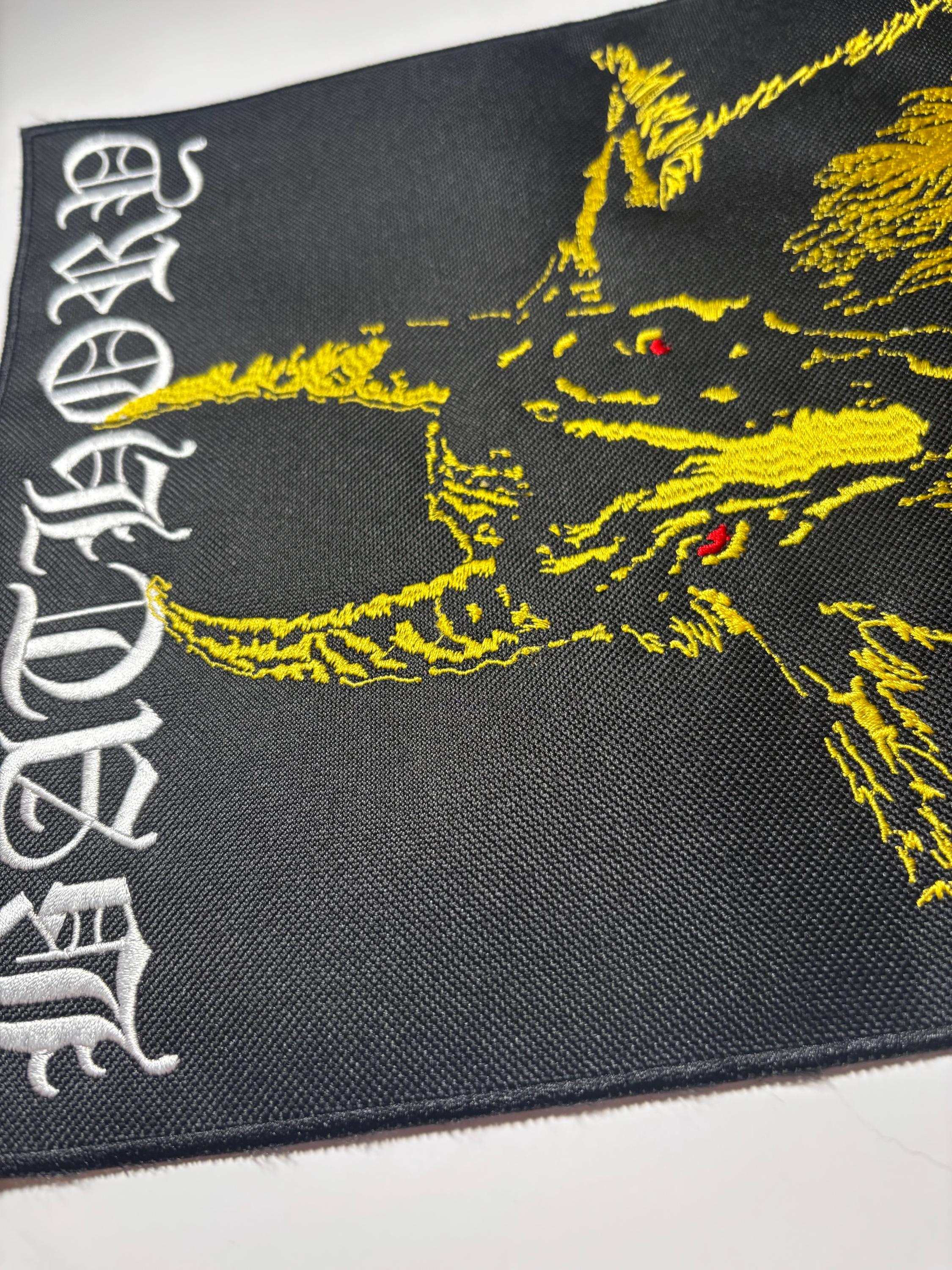 Bathory Back Patch - Embroidered Black Metal Band Patch - Etsy