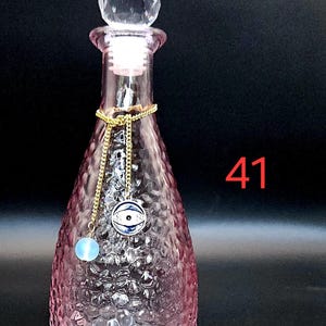 Moonwater & Sunwater Potion Jar - Colored Glass Witch Bottle for Rituals and Spells 41 Evil Eye