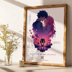 Darling in the Franxx Poster - Etsy