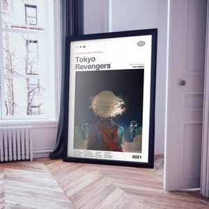Tokyo Revengers Wall Art, Anime Poster, Anime Print, Tokyo Revengers Poster, Manga, Anime