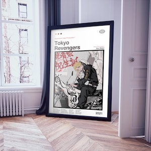 Tokyo Revengers Wall Art, Anime Poster, Anime Print, Tokyo Revengers Poster, Manga, Anime