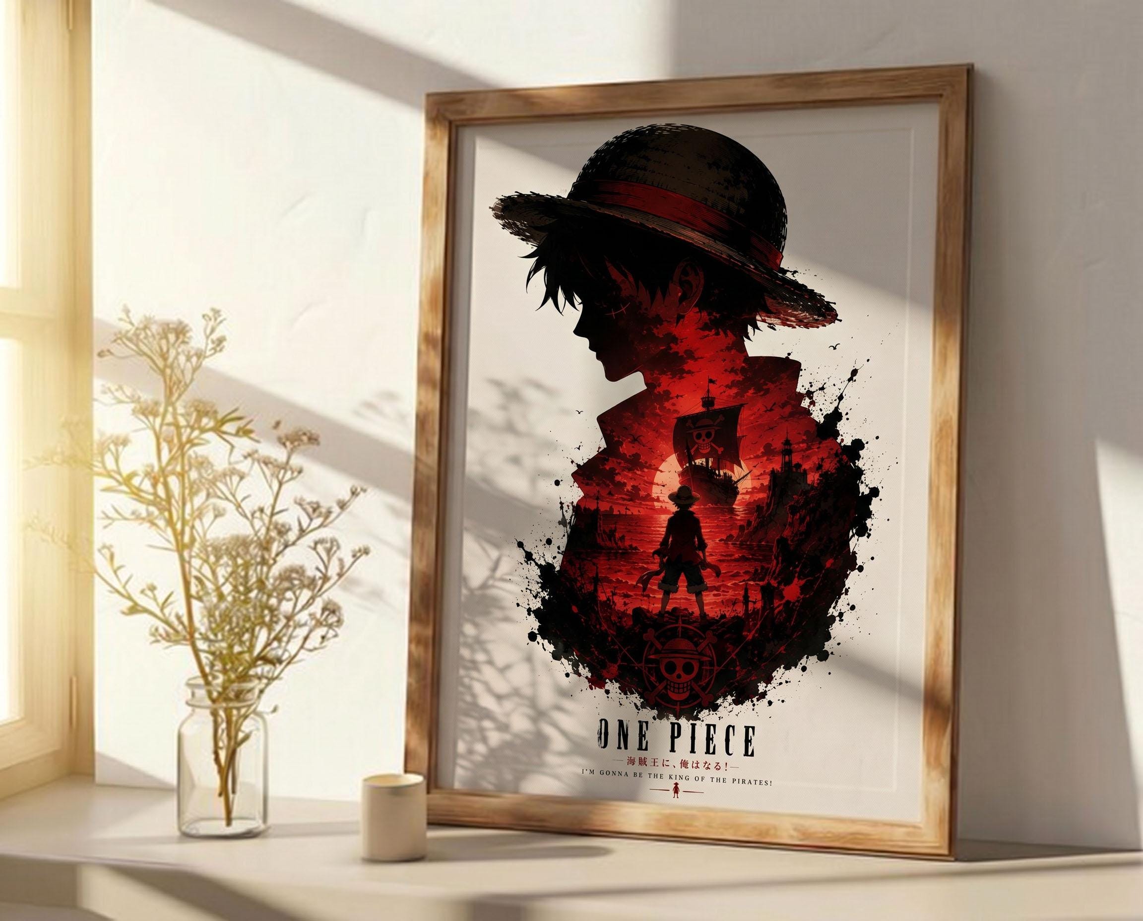 ONE PIECE ART COLLECTION ルフィ 額装品 ONE PIECE ART COLLECTION ルフィ 額装アート