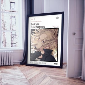 Tokyo Revengers Wall Art, Anime Poster, Anime Print, Tokyo Revengers Poster, Manga, Anime
