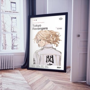 Tokyo Revengers Wall Art, Anime Poster, Anime Print, Tokyo Revengers Poster, Manga, Anime