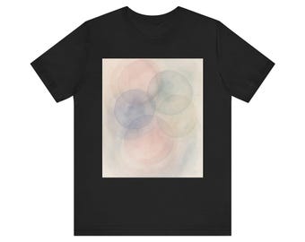 Boho Chic Graphic Tee: Soft Cotton Unisex Jersey