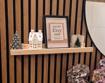 Akustikpaneel Zubehör für IKEA NORDHÄGG Bildleiste ohne Bohren – Halter Adapter für Akustikpaneele – Acoustic Panel Shelf Mount – inkl Clips
