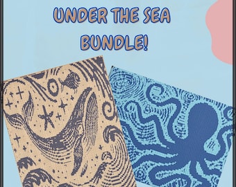 Under the Sea Bundle - Mosaic Crochet Blanket Patterns
