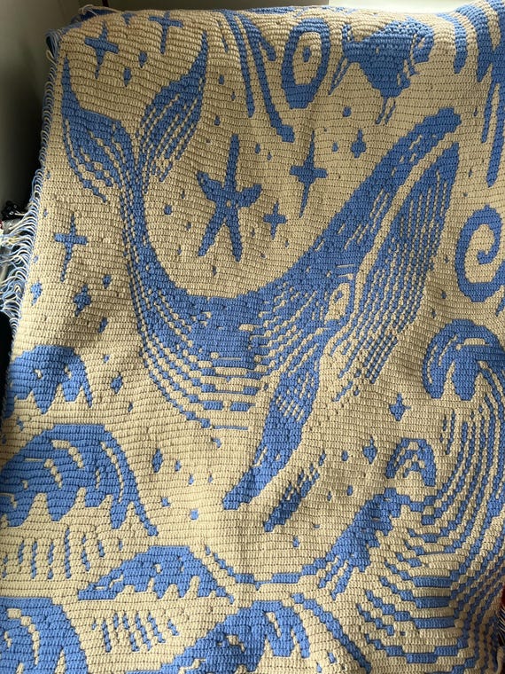 Under the Sea - A Mosaic Crochet Blanket