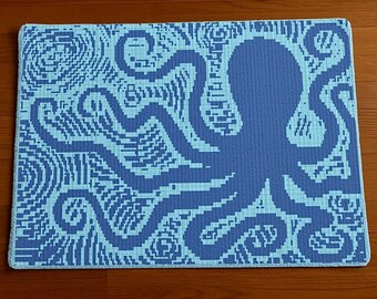 Under the Sea: Octopus Edition - A Mosaic Crochet Blanket Pattern