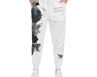 Calça de moletom preta com estampa de mármore, estilo grunge anos 2000, calça streetwear moderna, presente de roupa alternativa