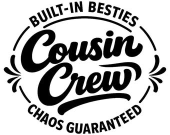 Cousin Crew Png, Family Reunion Design Png, Instant Digital Download