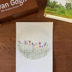 Handgemalte Aquarell Grußkarten / Geburtstagskarten