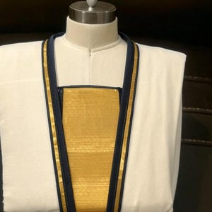 Kerala Kasavu Set Mundu: Handloom Cotton Saree with Navy & Gold Border