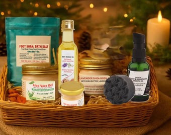 Men’s Complete Self-Care Kit | Grooming & Relaxation Combo | Natural Skincare Gift