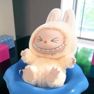 Labubu Doll | Labubu Plush | Kawaii Collectible Macaron Blind Box | Cute Surprise Plush Toy Gift