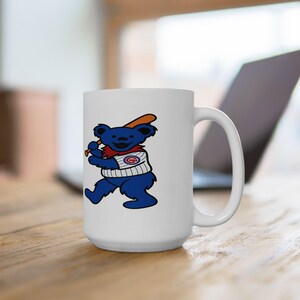 Dancing Bear Cub Mug with Cute Character - Ideal for Coffee Lovers, Gifts for Him, Fun Kitchen Decor, Cartoon Drinkware, Unique Presents