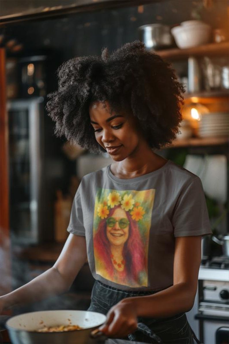 Flower Power Unisex T-Shirt, Retro Graphic Tee, Boho Style Shirt, Perfect for Festivals, Gift for Music Lovers, Vintage Vibe Tee image 10