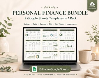 Google Sheets Dashboard voor persoonlijke financiën