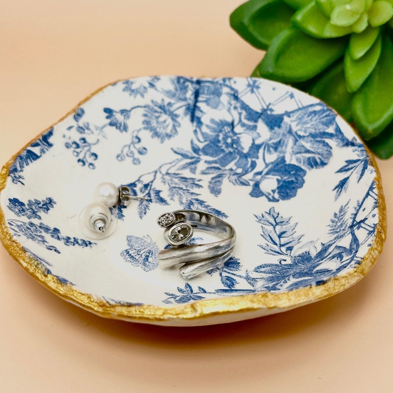 French Porcelain Ring Dish - Etsy