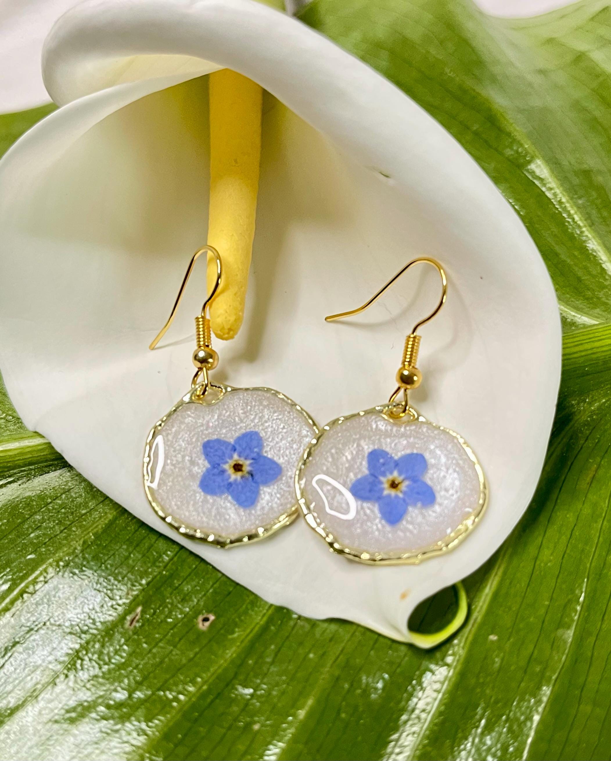 Orecchini Pendenti Tibetani Artigianali – Fiore Rosa In Argento – Fatti A Mano UK – Nuovi - Foto 3