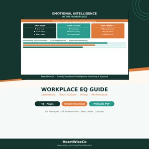 Guía de Inteligencia Emocional en el Ámbito Laboral: Formación en Liderazgo con Inteligencia Emocional (Descarga Digital)