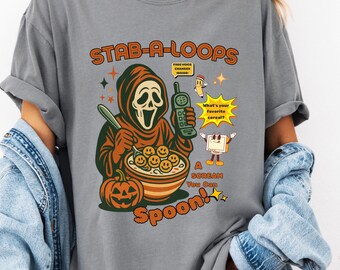 Cereal Killer Halloween Shirt, Spooky Breakfast Graphic Tee