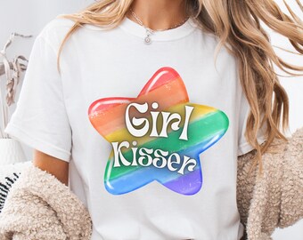 Lustiges Lesben Pride Shirt: Regenbogen LGBTQ Feministisches T-Shirt