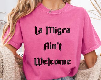 コンフォートカラーズ移民擁護シャツ：ICE反対社会正義Tシャツ