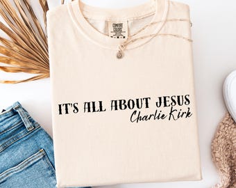 Komfortfarben Christian Glaube Tee: Jesus, Konservativ, Patriot