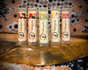 Homemade, natural, vegan, lip balm