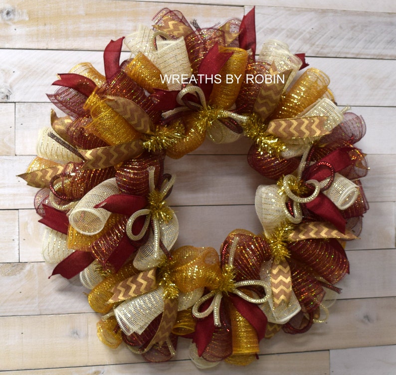 Christmas Wreath Fall Wreath holiday wreath 1673