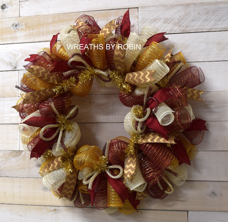 Christmas Wreath Fall Wreath holiday wreath 1673