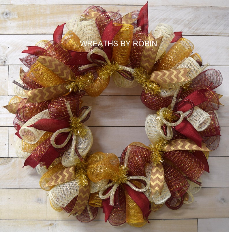 Christmas Wreath Fall Wreath holiday wreath 1673