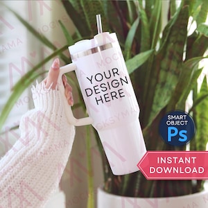 40 oz Tumbler Mockup, Blank 40 oz Tumbler Mock Up, Real Product Mock, POD Tumbler Mockup, Print on Demand Sublimation 40 ounce Tumbler Mock