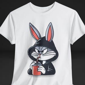 Unisex Bugs Bunny T-Shirt, Bunny T-Shirt, Cute Bunny T-Shirt, Funny T-Shirt, Fashion Bunny T-Shirt, Comfortable Color T-Shirt
