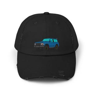 Vintage Cap, Retro Hat, Distressed Baseball Cap, Off Road Y-60 Patrol Design, Outdoor Gift