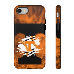 Custom Phone Case, TN Football, Tough Cases for Sports Fans, Unique Gifts, Team Spirit Accessories, Protective Cover for Game Day