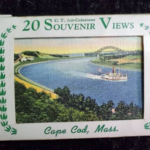 1930&#39;s miniature post card set of olde Cape Cod