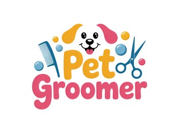 Pet Groomer PNG, Dog Groomer Sublimation Design, Grooming Salon Shirt Graphic, Pet Care Professional PNG, Occupation Clip Art